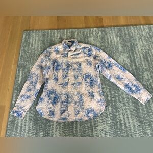 Pink and Blue Button Down Shirt